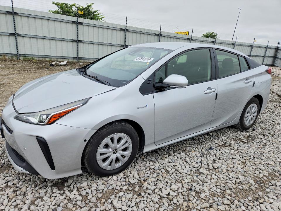 57593246 :رقم المزاد ، JTDKARFU9L3108897 vin ، 2020 Toyota Prius مزاد بيع