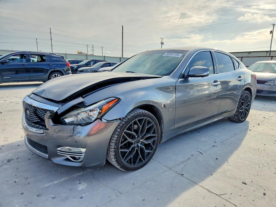 Продажа на аукционе авто 2015 Infiniti Q70, vin: JN1BY1AP0FM540407, номер лота: 58000186