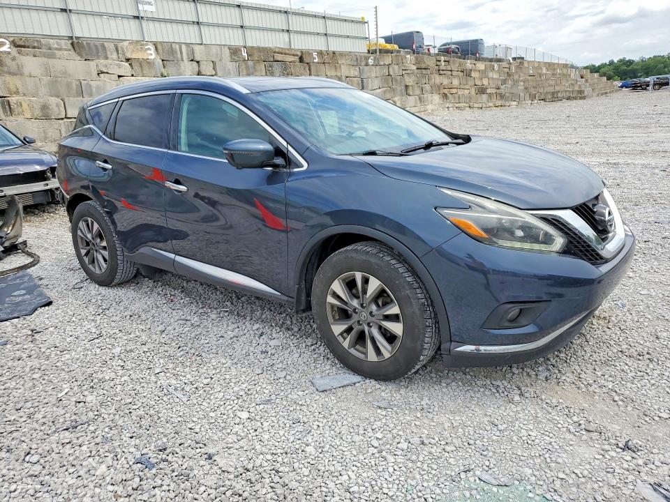 57027986 :رقم المزاد ، 5N1AZ2MH1JN114790 vin ، 2018 Nissan Murano مزاد بيع