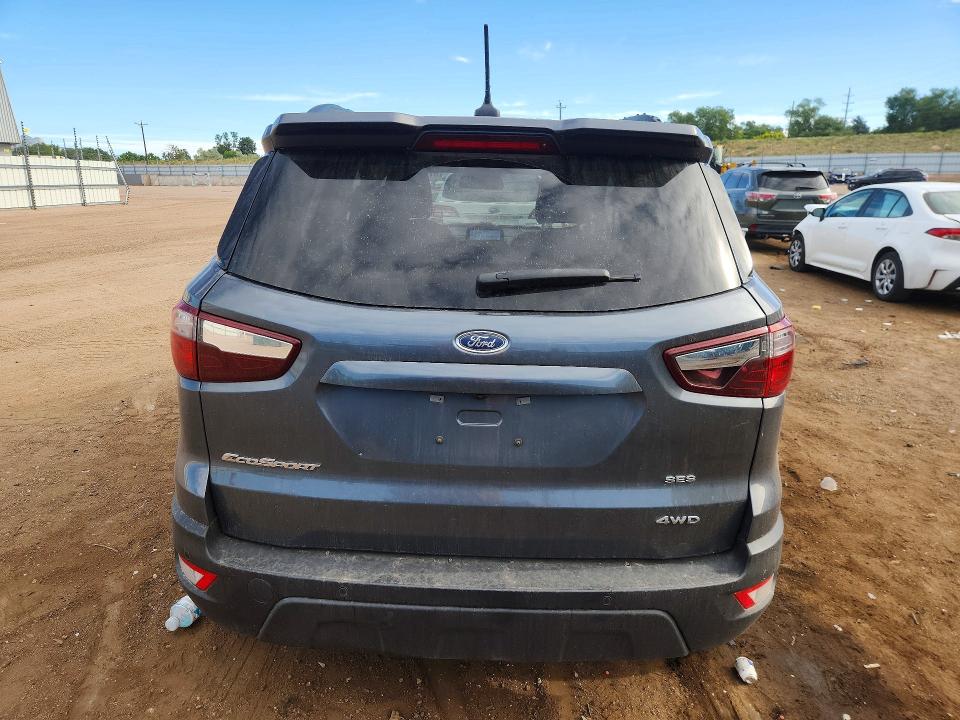 Продажа на аукционе авто 2020 Ford Ecosport, vin: MAJ6S3JL5LC389516, номер лота: 57554086