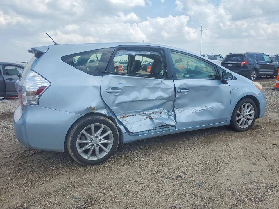 57913576 :رقم المزاد ، JTDZN3EU1EJ005859 vin ، 2014 Toyota Prius V مزاد بيع