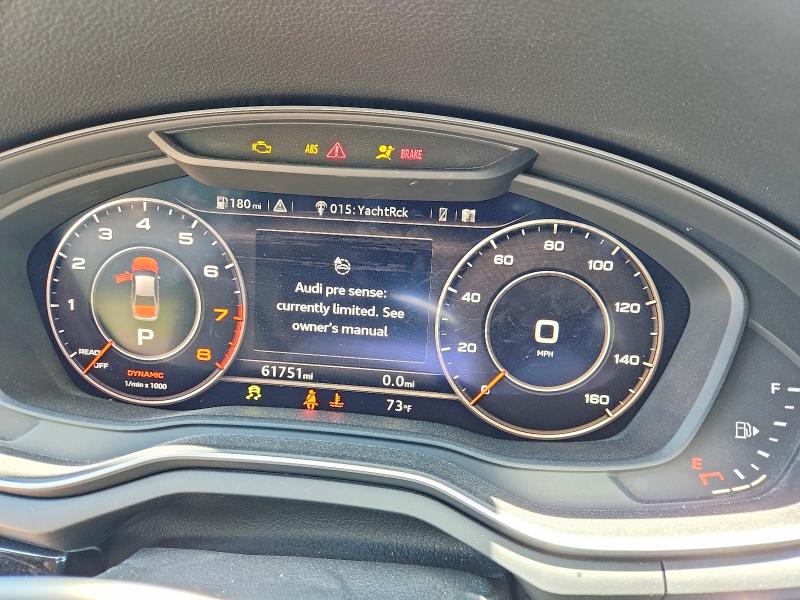 Продаж на аукціоні авто 2019 Audi A4, vin: WAUENAF43KA109151, номер лоту: 58045556