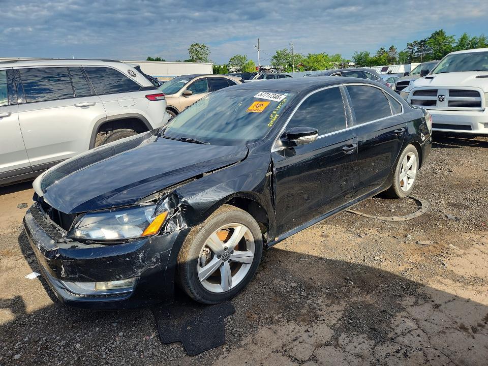 2015 Volkswagen Passat მანქანა იყიდება აუქციონზე, vin: 1VWAT7A38FC116581, აუქციონის ნომერი: 57717346
