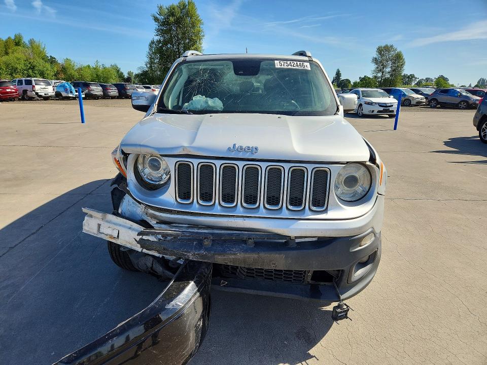 Продаж на аукціоні авто 2018 Jeep Renegade, vin: ZACCJBDB8JPG78721, номер лоту: 57542446