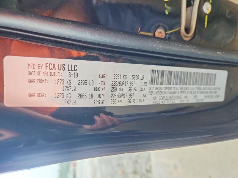 Aukcja sprzedaży 2019 Jeep Cherokee, vin: 1C4PJLLN5KD242055, numer aukcji: 55821156