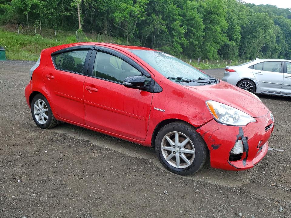 57161406 :رقم المزاد ، JTDKDTB34C1008302 vin ، 2012 Toyota Prius C مزاد بيع