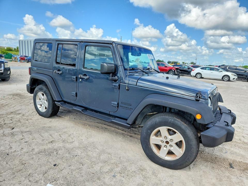 Продажа на аукционе авто 2016 Jeep Wrangler Unlimited, vin: 1C4BJWDGXGL207228, номер лота: 58917626