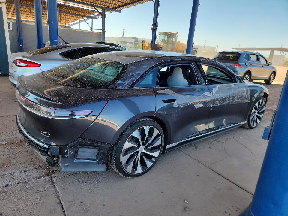 2022 Lucid Motors Air მანქანა იყიდება აუქციონზე, vin: 50EA1GBA7NA005998, აუქციონის ნომერი: 55579276