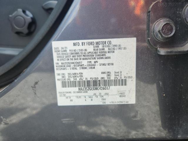 Продажа на аукционе авто 2021 Ford Ecosport, vin: MAJ3S2GEXMC426017, номер лота: 55733866