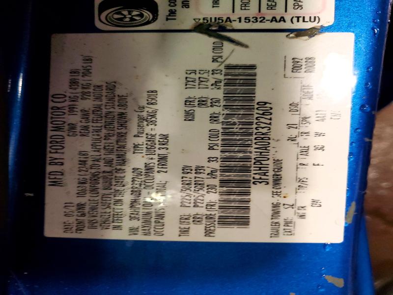 Aukcja sprzedaży 2011 Ford Fusion, vin: 3FAHP0HA0BR322609, numer aukcji: 57482486