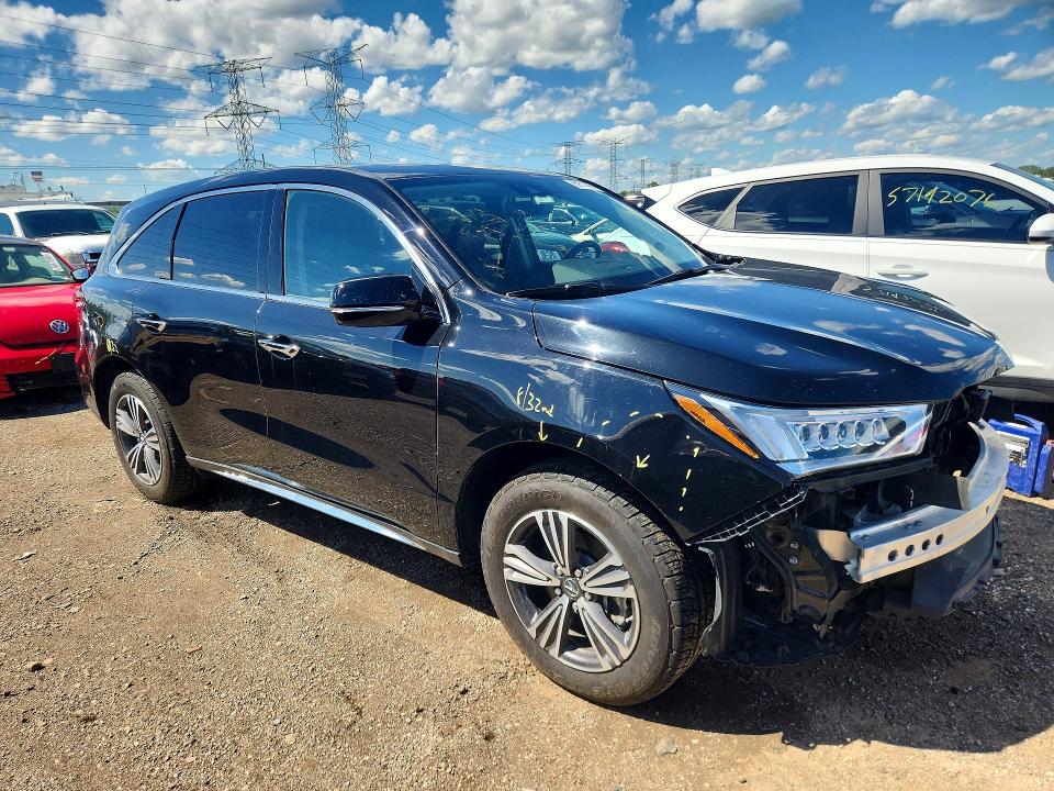 55971496 :رقم المزاد ، 5J8YD4H31JL017663 vin ، 2018 Acura Mdx مزاد بيع