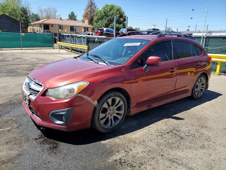 2013 Subaru Impreza მანქანა იყიდება აუქციონზე, vin: JF1GPAL66D2874689, აუქციონის ნომერი: 56796656