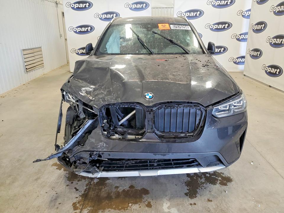 2022 Bmw X3 მანქანა იყიდება აუქციონზე, vin: 5UX43DP04N9N34528, აუქციონის ნომერი: 57576256