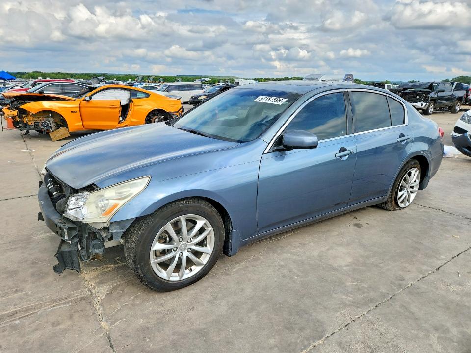 57187596 :رقم المزاد ، JNKBV61EX8M206033 vin ، 2008 Infiniti G35 مزاد بيع