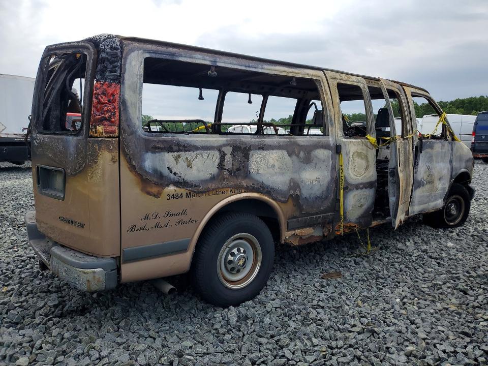 58211976 :رقم المزاد ، 1GAHG39RX11173966 vin ، 2001 Chevrolet Express G3500 مزاد بيع