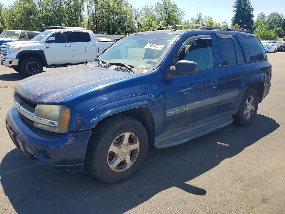57958766 :رقم المزاد ، 1GNDT13S742136221 vin ، 2004 Chevrolet Trailblazer مزاد بيع