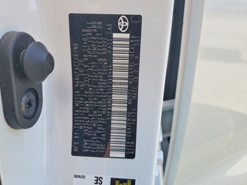 58905286 :رقم المزاد ، 5YFB4MDEXSP349444 vin ، 2025 Toyota Corolla مزاد بيع