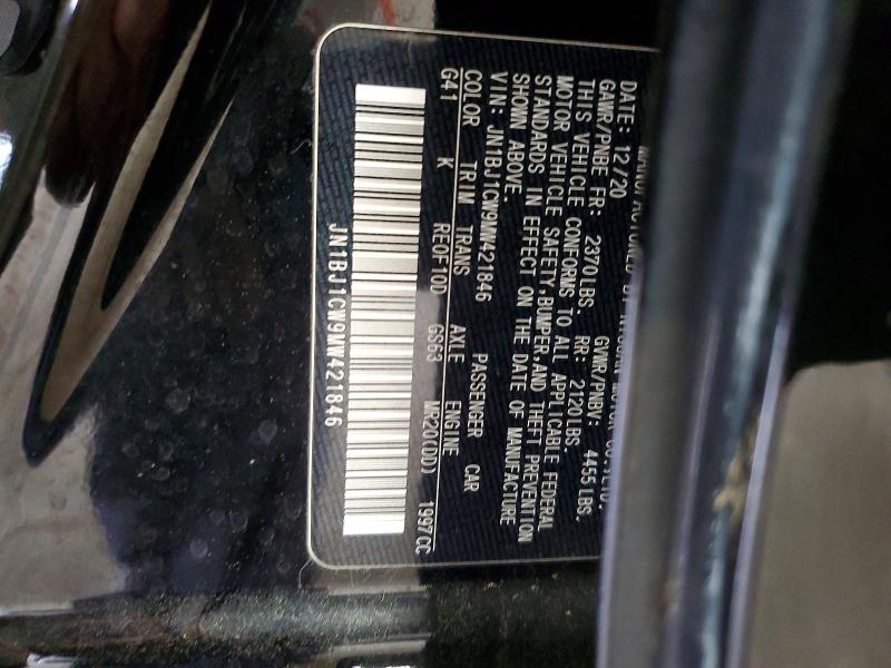 Продаж на аукціоні авто 2021 Nissan Rogue Sport, vin: JN1BJ1CW9MW421846, номер лоту: 56626326