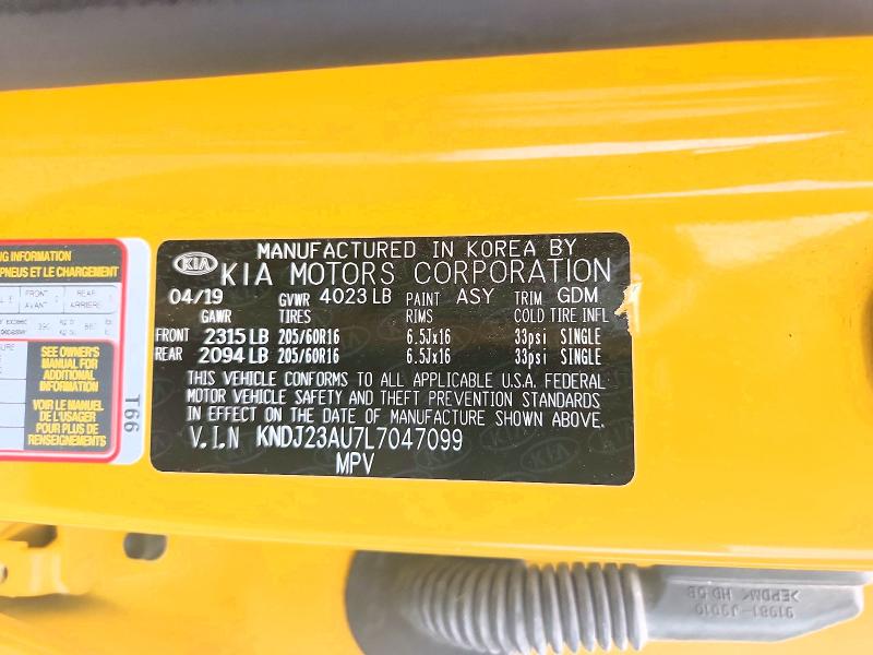 Продаж на аукціоні авто 2020 Kia Soul, vin: KNDJ23AU7L7047099, номер лоту: 55898166