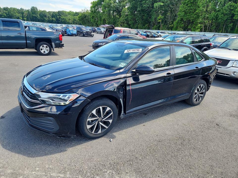 2023 Volkswagen Jetta მანქანა იყიდება აუქციონზე, vin: 3VW5M7BU9PM005589, აუქციონის ნომერი: 58118296