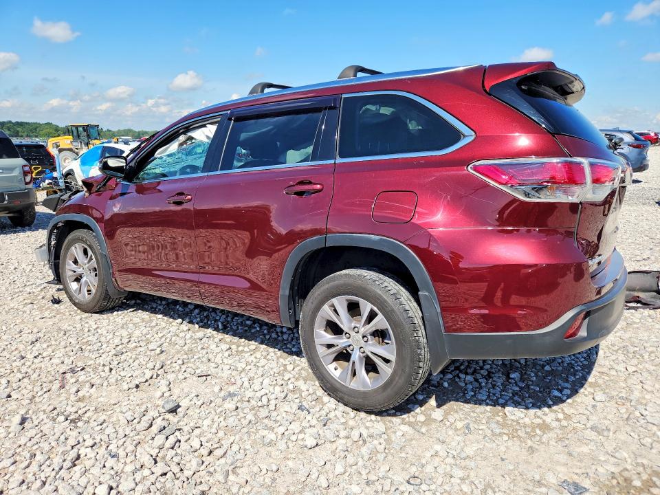 Продаж на аукціоні авто 2015 Toyota Highlander, vin: 5TDJKRFH4FS119076, номер лоту: 58783616