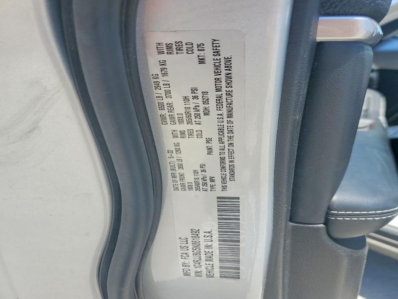Продажа на аукционе авто 2022 Jeep Grand Cherokee, vin: 1C4RJJBG5N8618492, номер лота: 55114246