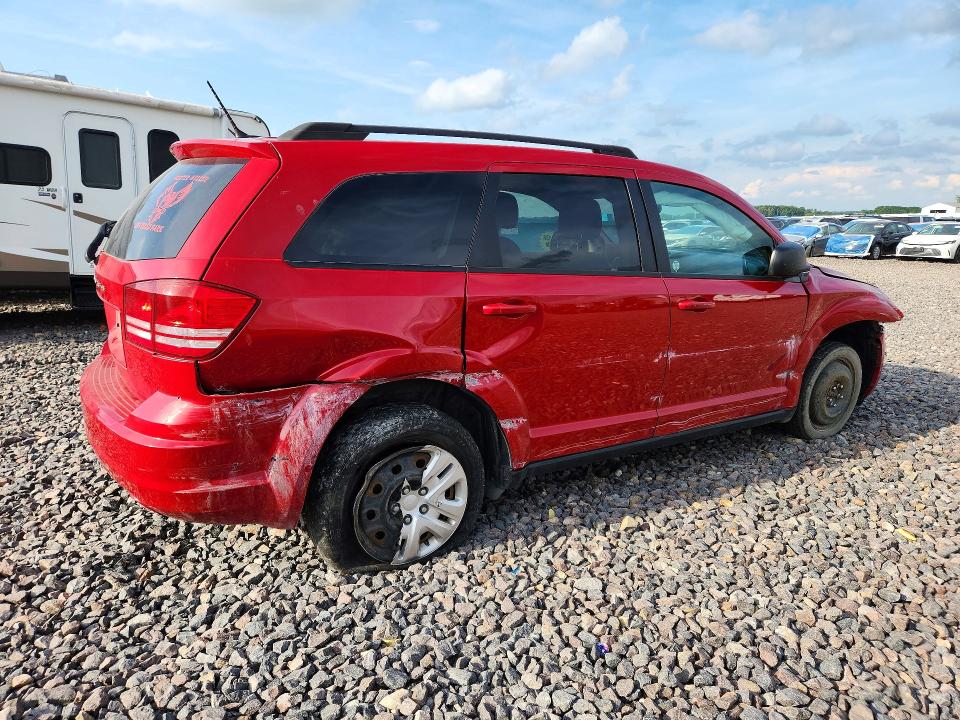 2018 Dodge Journey მანქანა იყიდება აუქციონზე, vin: 3C4PDCAB2JT183412, აუქციონის ნომერი: 55596026