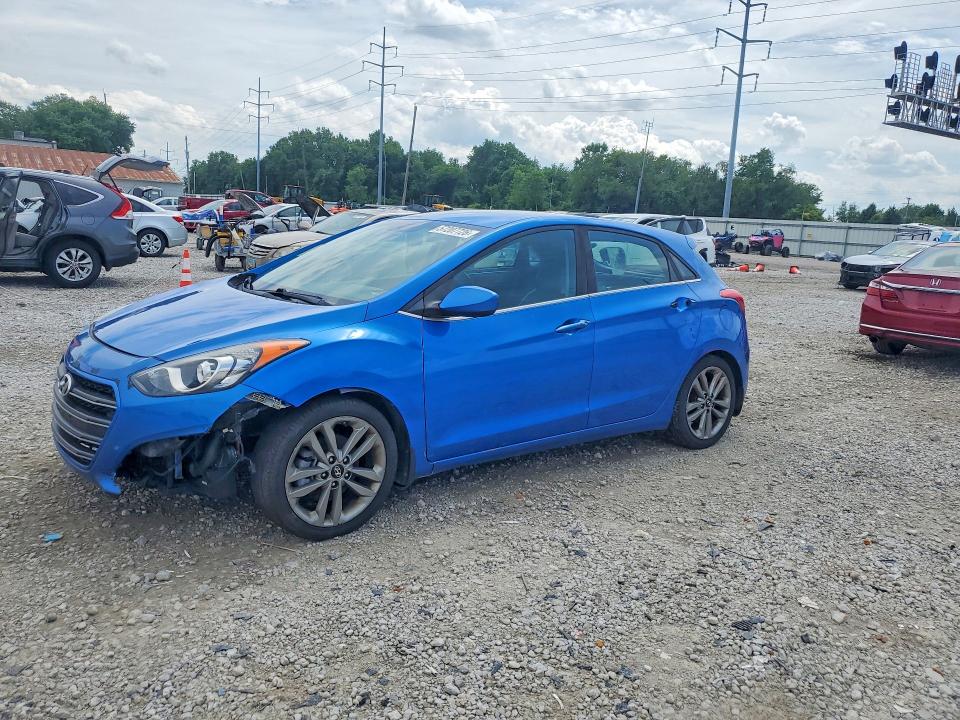 57207726 :رقم المزاد ، KMHD35LH5HU355138 vin ، 2017 Hyundai Elantra Gt مزاد بيع