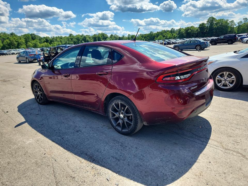 2015 Dodge Dart მანქანა იყიდება აუქციონზე, vin: 1C3CDFAA3FD374619, აუქციონის ნომერი: 58740926