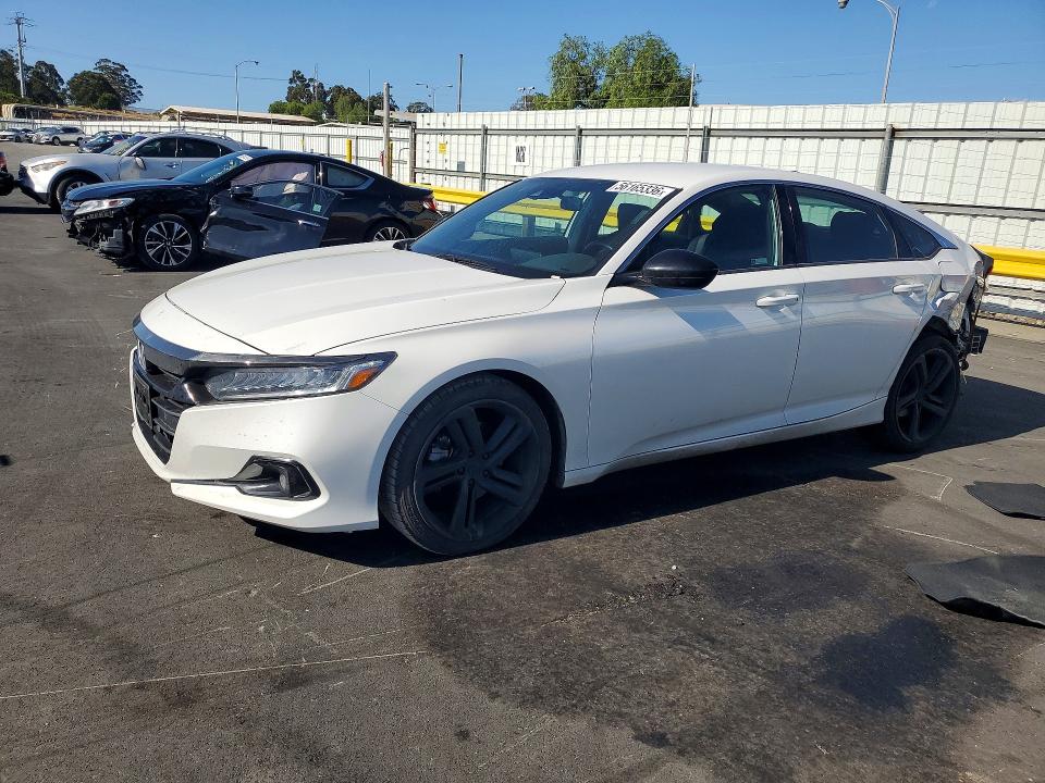 Продаж на аукціоні авто 2021 Honda Accord, vin: 1HGCV1F33MA018676, номер лоту: 56165336