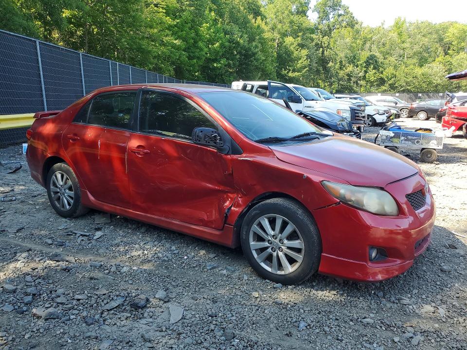 2009 Toyota Corolla მანქანა იყიდება აუქციონზე, vin: 1NXBU40E29Z088616, აუქციონის ნომერი: 56141976