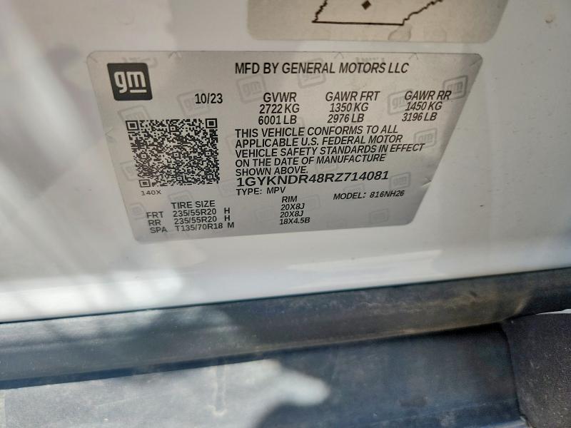 Продаж на аукціоні авто 2024 Cadillac Xt5, vin: 1GYKNDR48RZ714081, номер лоту: 58213136