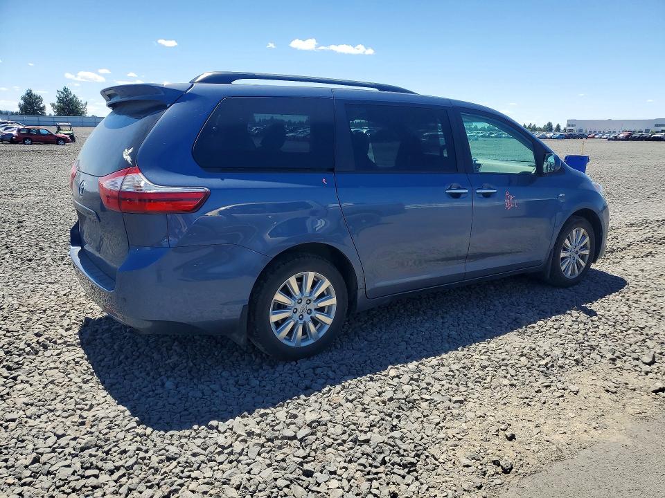 58145126 :رقم المزاد ، 5TDDZ3DC3HS160721 vin ، 2017 Toyota Sienna مزاد بيع