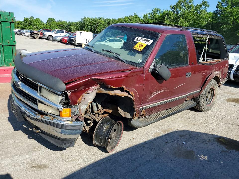 55704096 :رقم المزاد ، 3GNEK18R8WG106426 vin ، 1998 Chevrolet Tahoe مزاد بيع