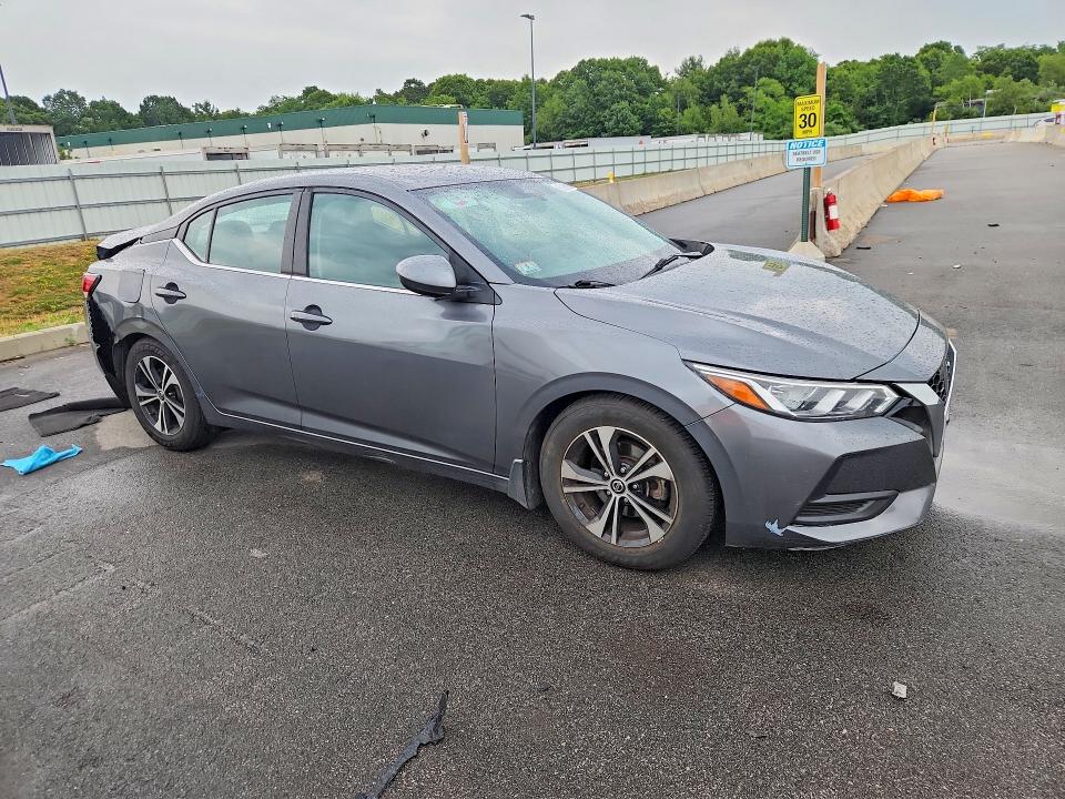 58052166 :رقم المزاد ، 3N1AB8CV9MY214987 vin ، 2021 Nissan Sentra مزاد بيع
