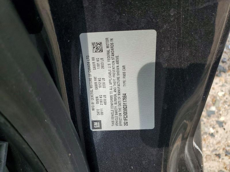 Продаж на аукціоні авто 2012 Chevrolet Camaro, vin: 2G1FC3D38C9117884, номер лоту: 58326866