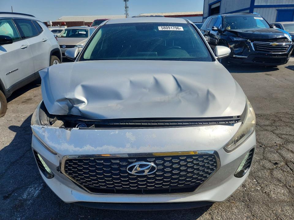 58091796 :رقم المزاد ، KMHH35LE9JU036483 vin ، 2018 Hyundai Elantra Gt مزاد بيع