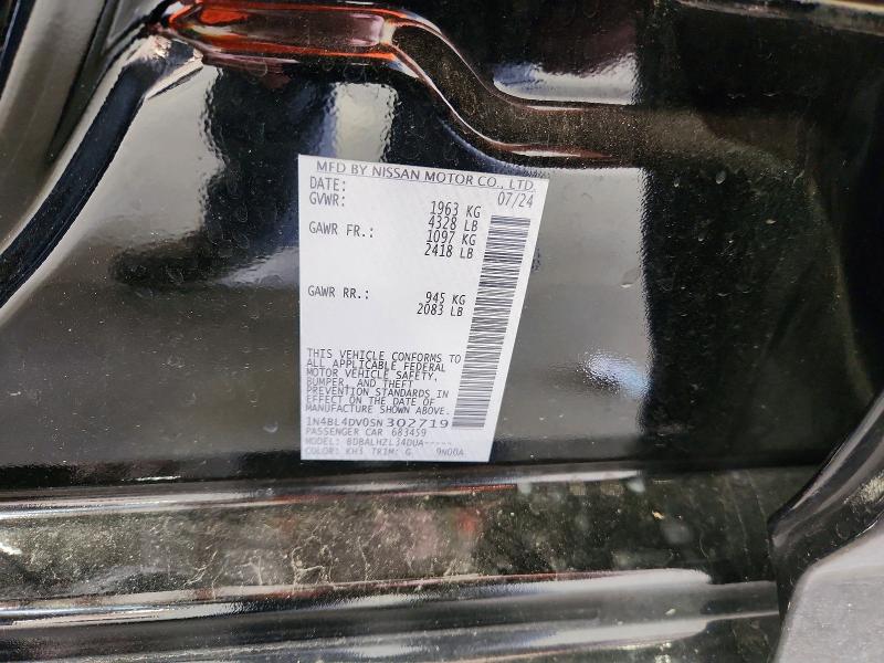 Продаж на аукціоні авто 2025 Nissan Altima, vin: 1N4BL4DV0SN302719, номер лоту: 56757796