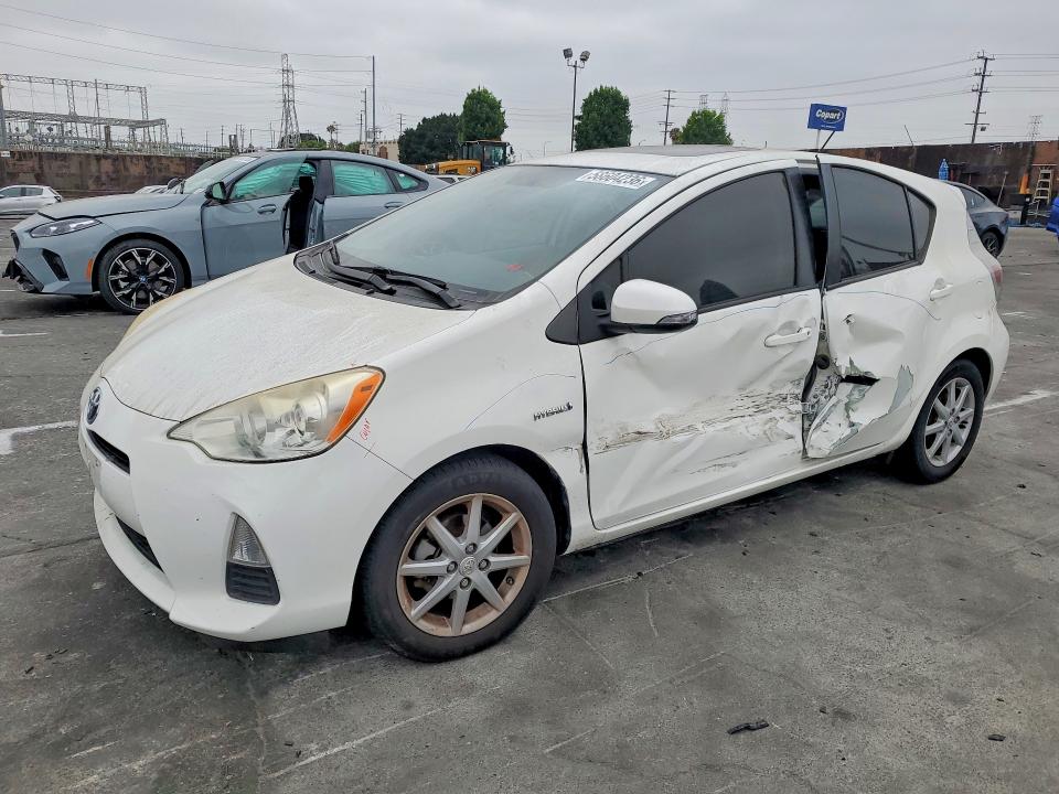 58604236 :رقم المزاد ، JTDKDTB34C1018070 vin ، 2012 Toyota Prius C مزاد بيع