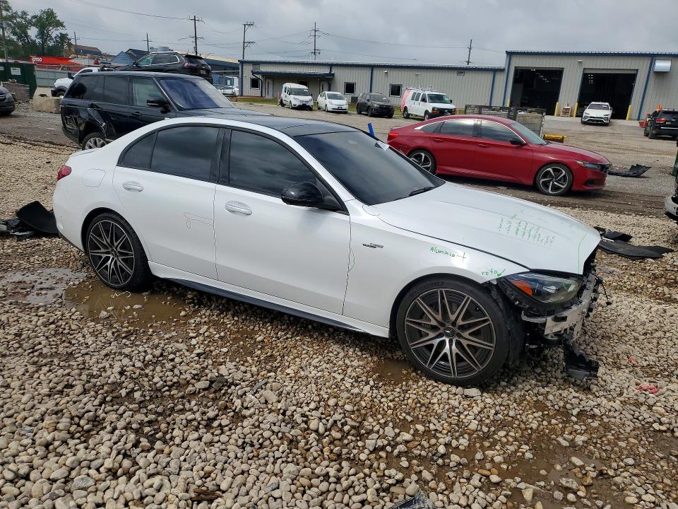 56670206 :رقم المزاد ، W1KAF8HB9PR107163 vin ، 2023 Mercedes-benz C مزاد بيع
