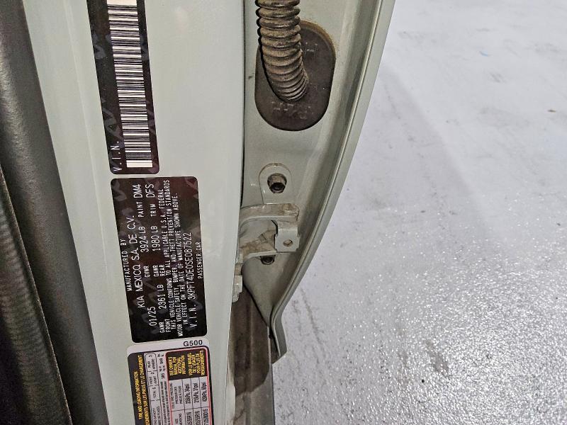 58584206 :رقم المزاد ، 3KPFT4DE0SE087522 vin ، 2025 Kia K4 مزاد بيع