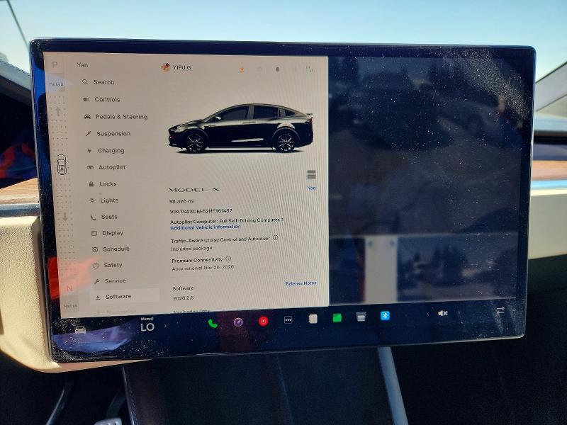 Продажа на аукционе авто 2022 Tesla Model X, vin: 7SAXCBE52NF361487, номер лота: 56174836