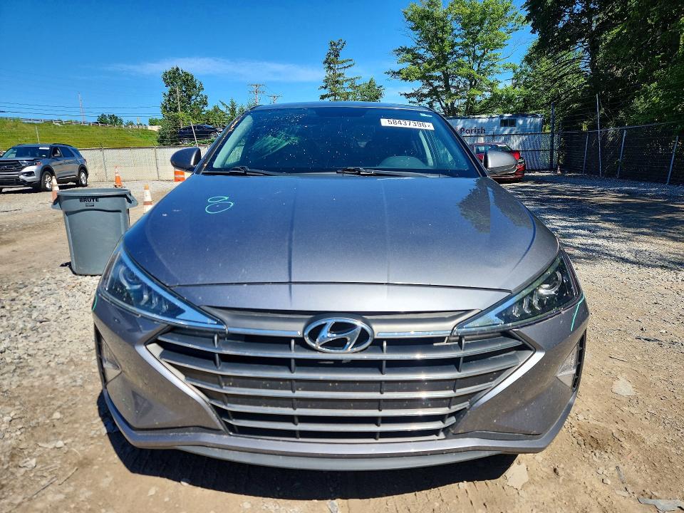 2019 Hyundai Elantra მანქანა იყიდება აუქციონზე, vin: 5NPD74LF3KH497300, აუქციონის ნომერი: 58437396