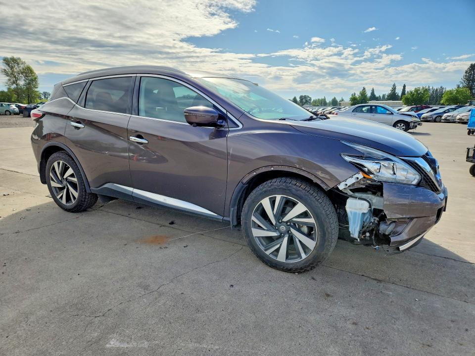 Продажа на аукционе авто 2018 Nissan Murano, vin: 5N1AZ2MH0JN166542, номер лота: 56053346