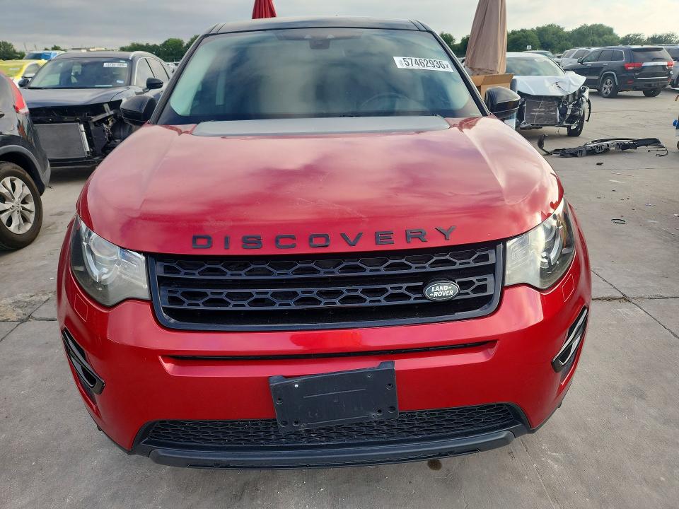 Продажа на аукционе авто 2016 Land Rover Discovery Sport, vin: SALCR2BG7GH557940, номер лота: 57462936