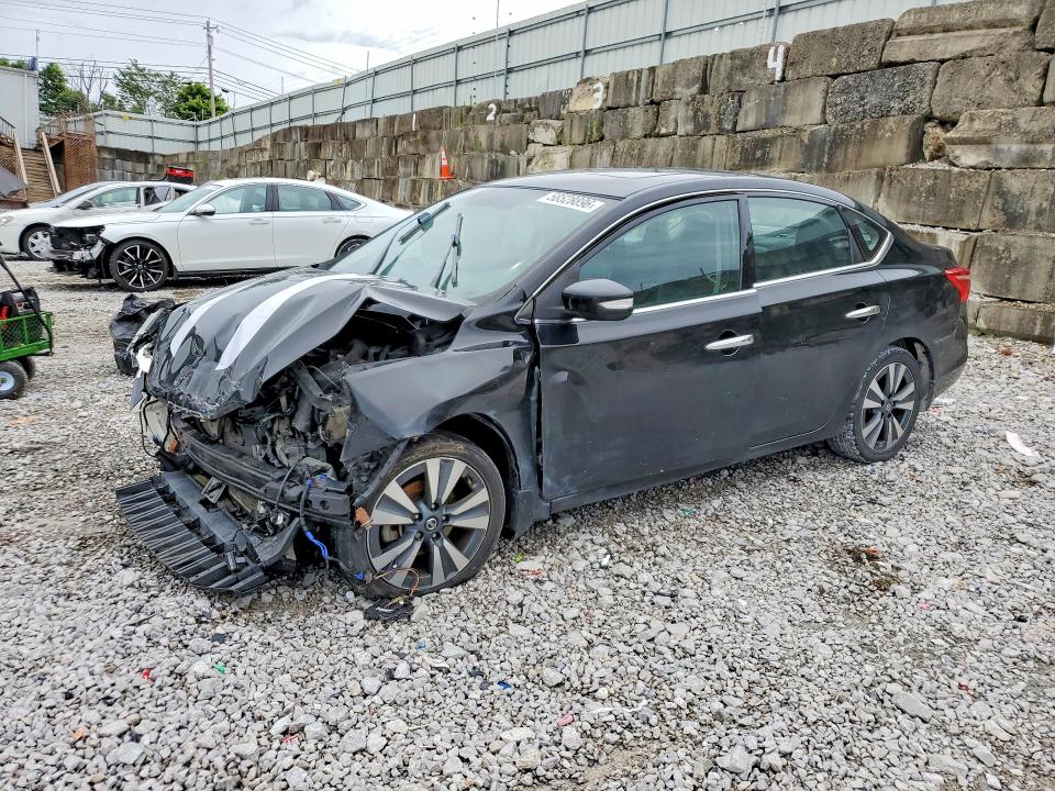 2019 Nissan Sentra მანქანა იყიდება აუქციონზე, vin: 3N1AB7AP3KY257488, აუქციონის ნომერი: 58528896