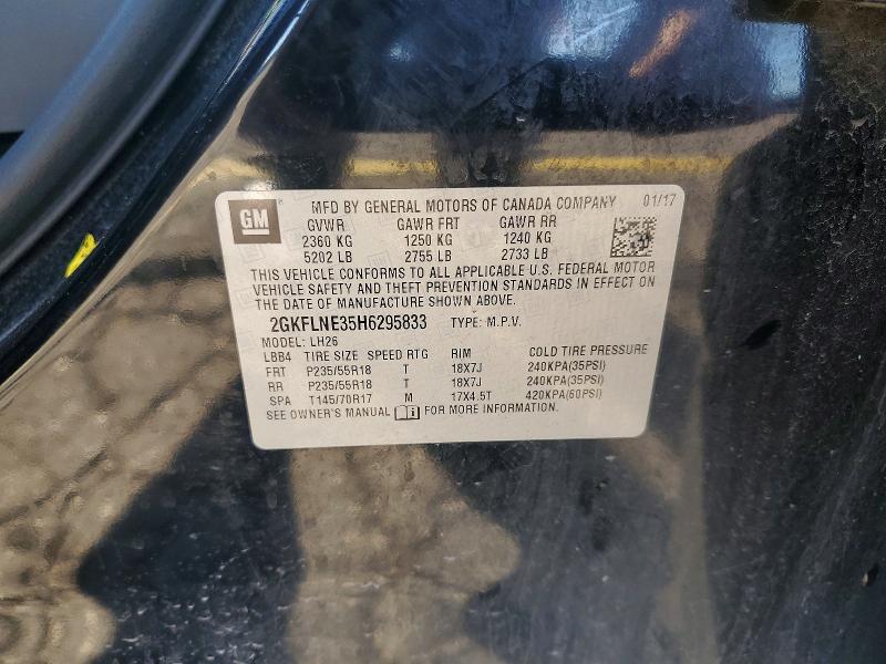 Продаж на аукціоні авто 2017 Gmc Terrain, vin: 2GKFLNE35H6295833, номер лоту: 57629266
