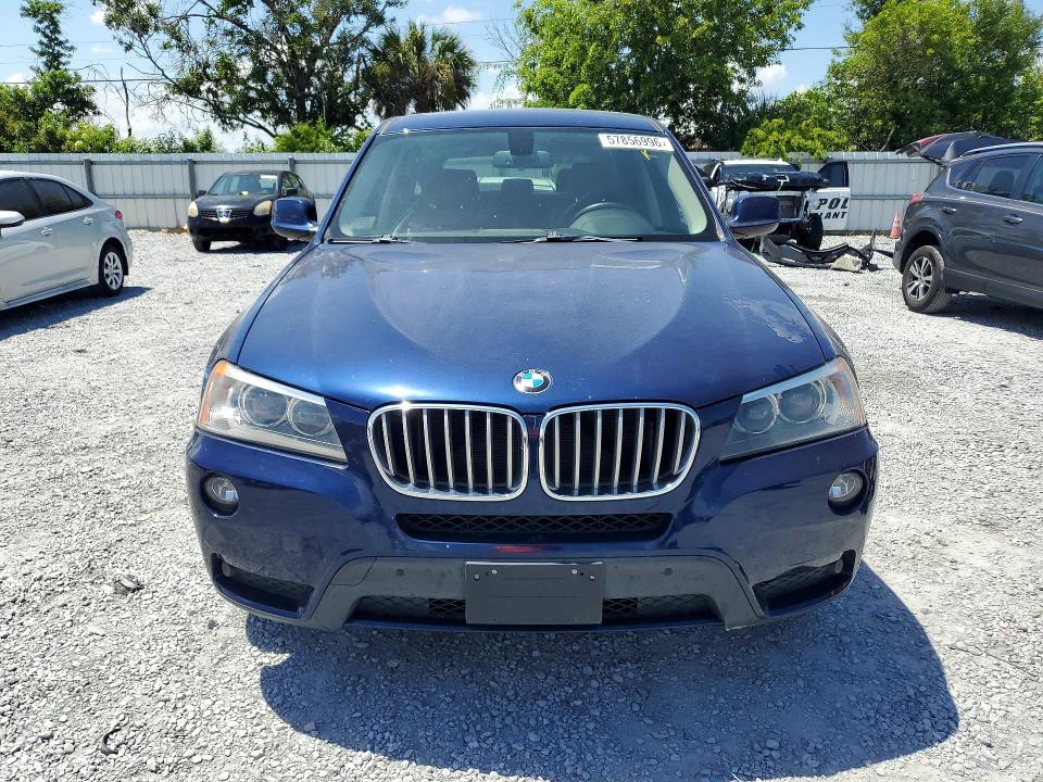 2013 Bmw X3 მანქანა იყიდება აუქციონზე, vin: 5UXWX9C58D0A19680, აუქციონის ნომერი: 57856996