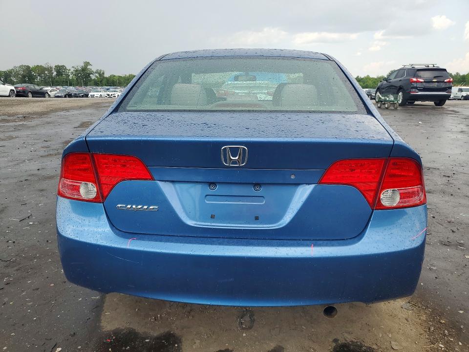 2006 Honda Civic მანქანა იყიდება აუქციონზე, vin: 1HGFA16576L149529, აუქციონის ნომერი: 57139776