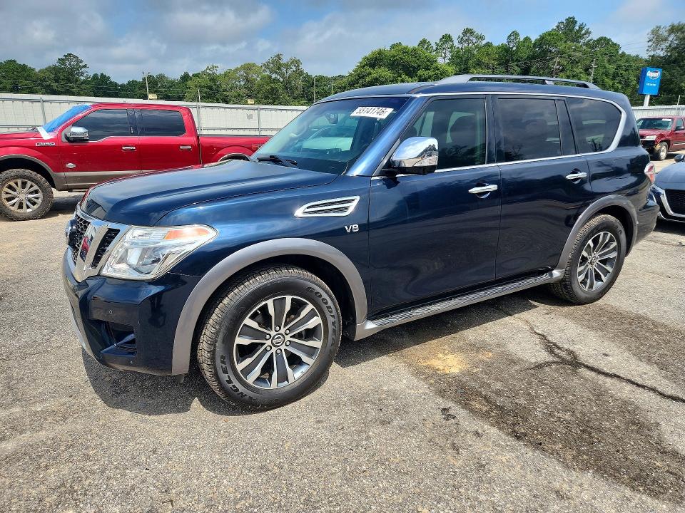 Продажа на аукционе авто 2017 Nissan Armada, vin: JN8AY2ND6H9001489, номер лота: 55141746